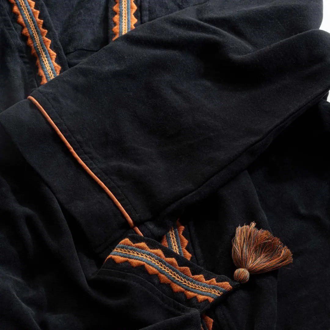 Eco Cotton Hazar Kadın Sabahlık Organik Pamuk Antrasit