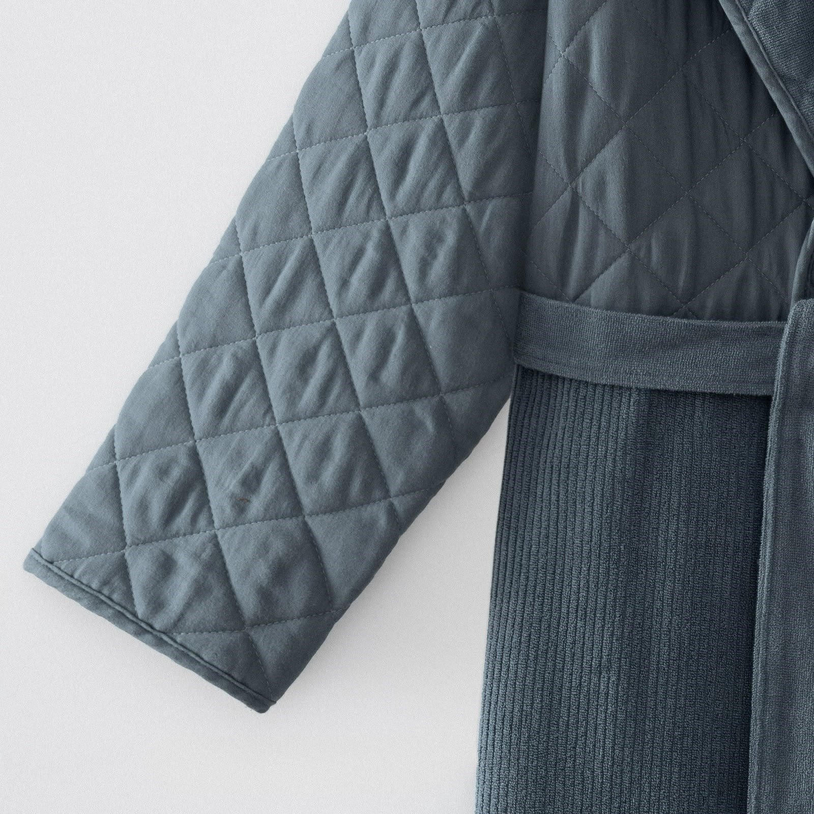 Eco Cotton Hüma Erkek Bornoz Organik Pamuk Lacivert