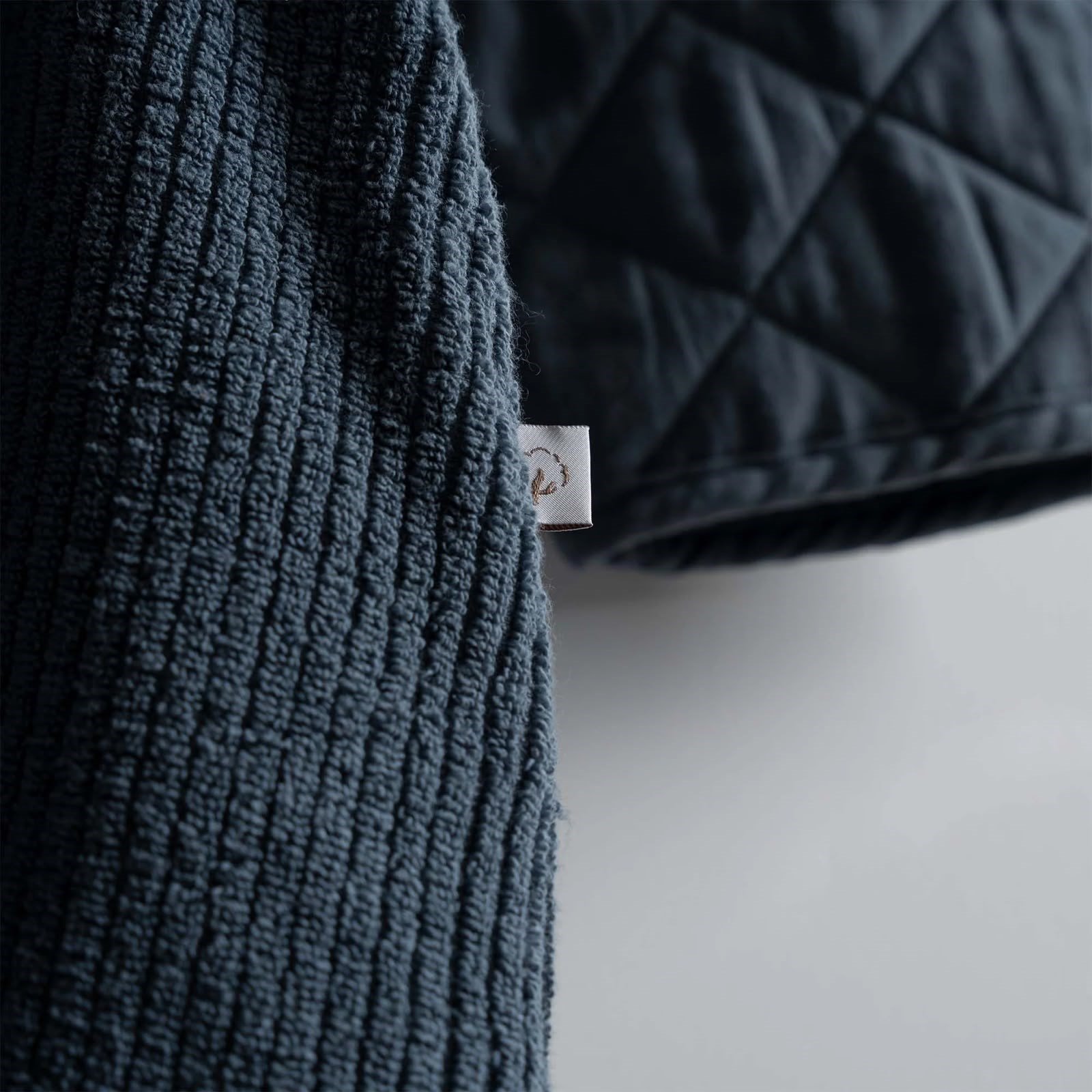 Eco Cotton Hüma Erkek Bornoz Organik Pamuk Lacivert