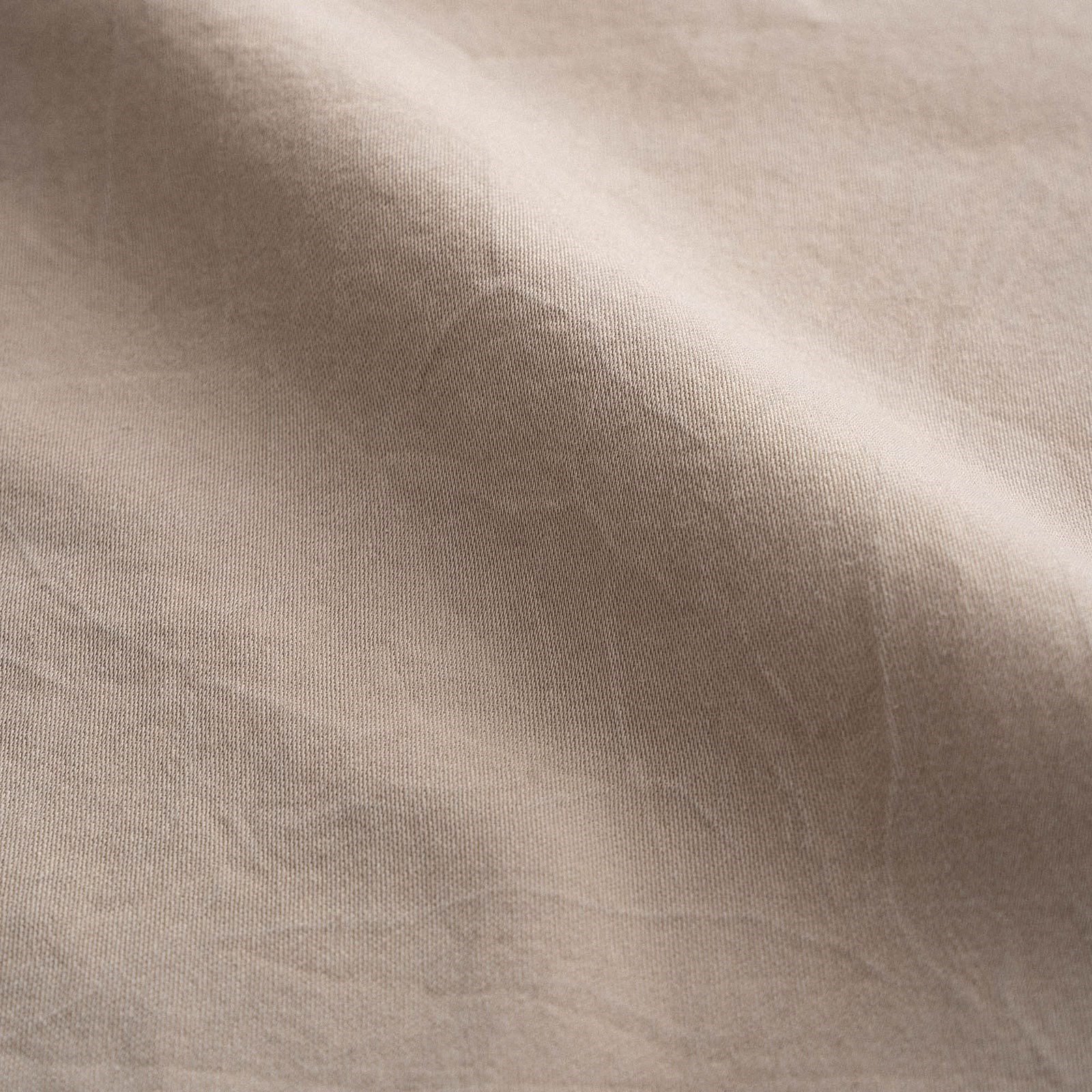 Eco Cotton Revna Çift Kişilik Nevresim Takımı Organik Pamuk Saten Bej