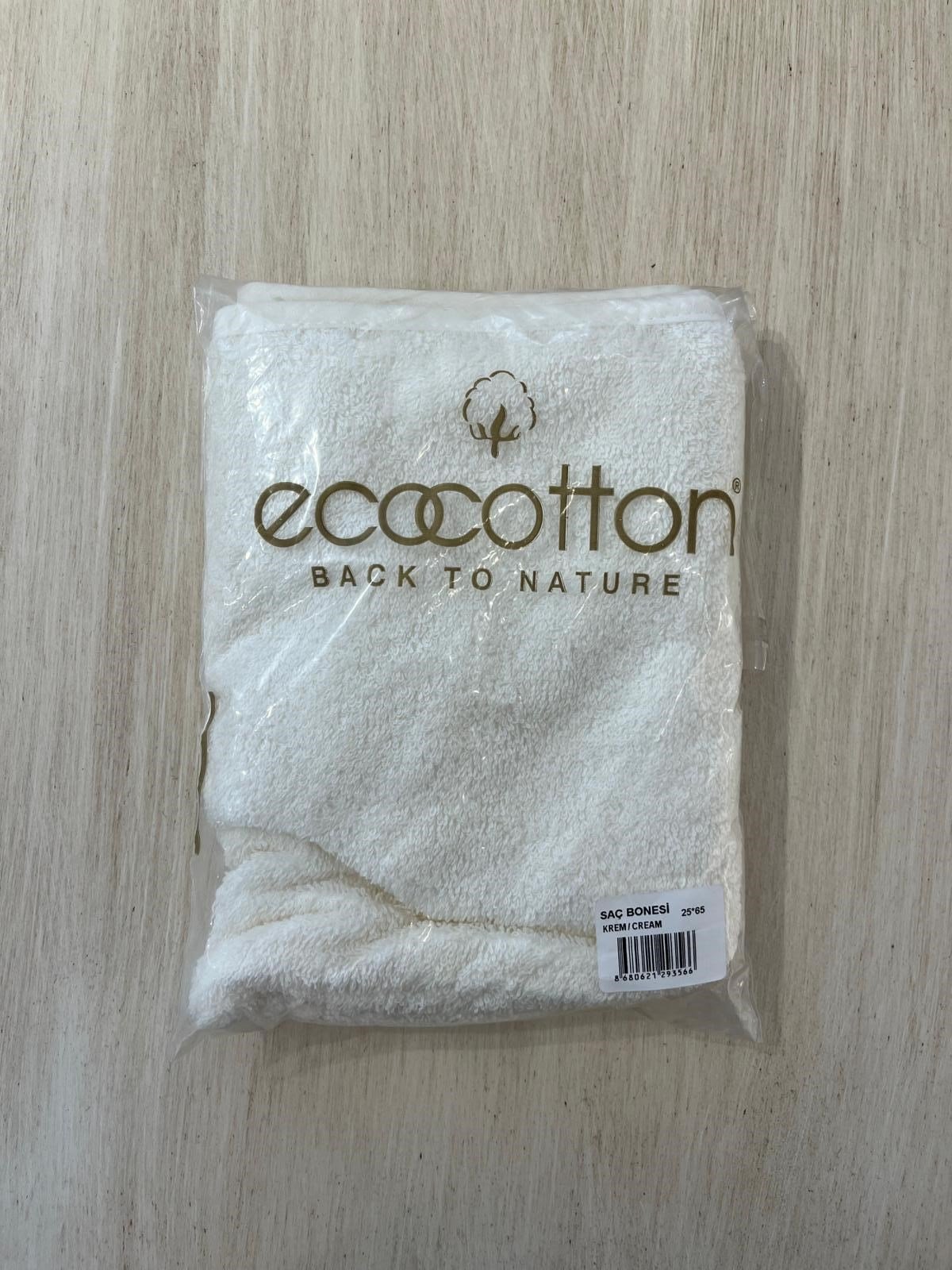 Eco Cotton Saç Bonesi Krem