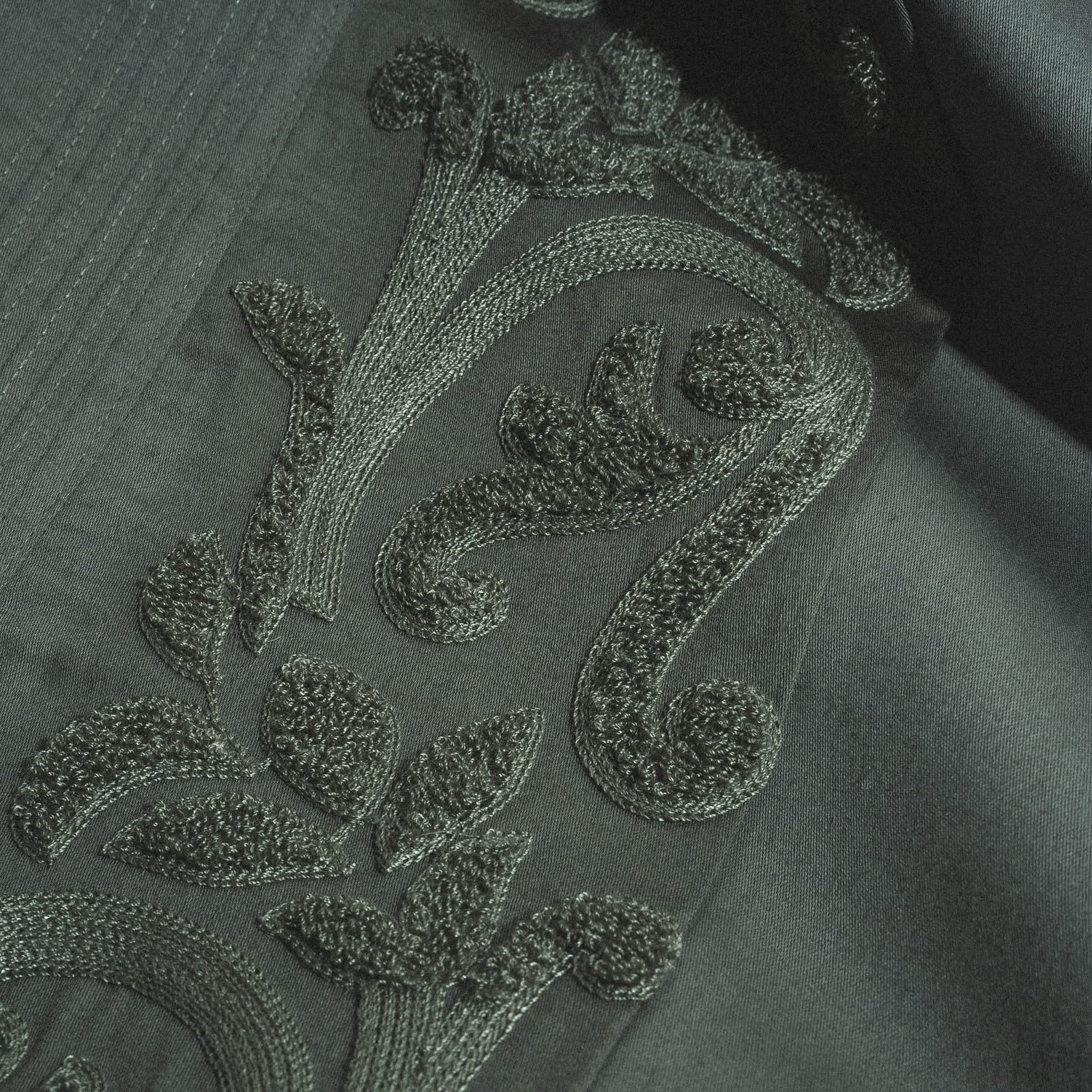 Eco Cotton Yade Battal Boy Nevresim Takımı Organik Pamuk Saten Yeşil
