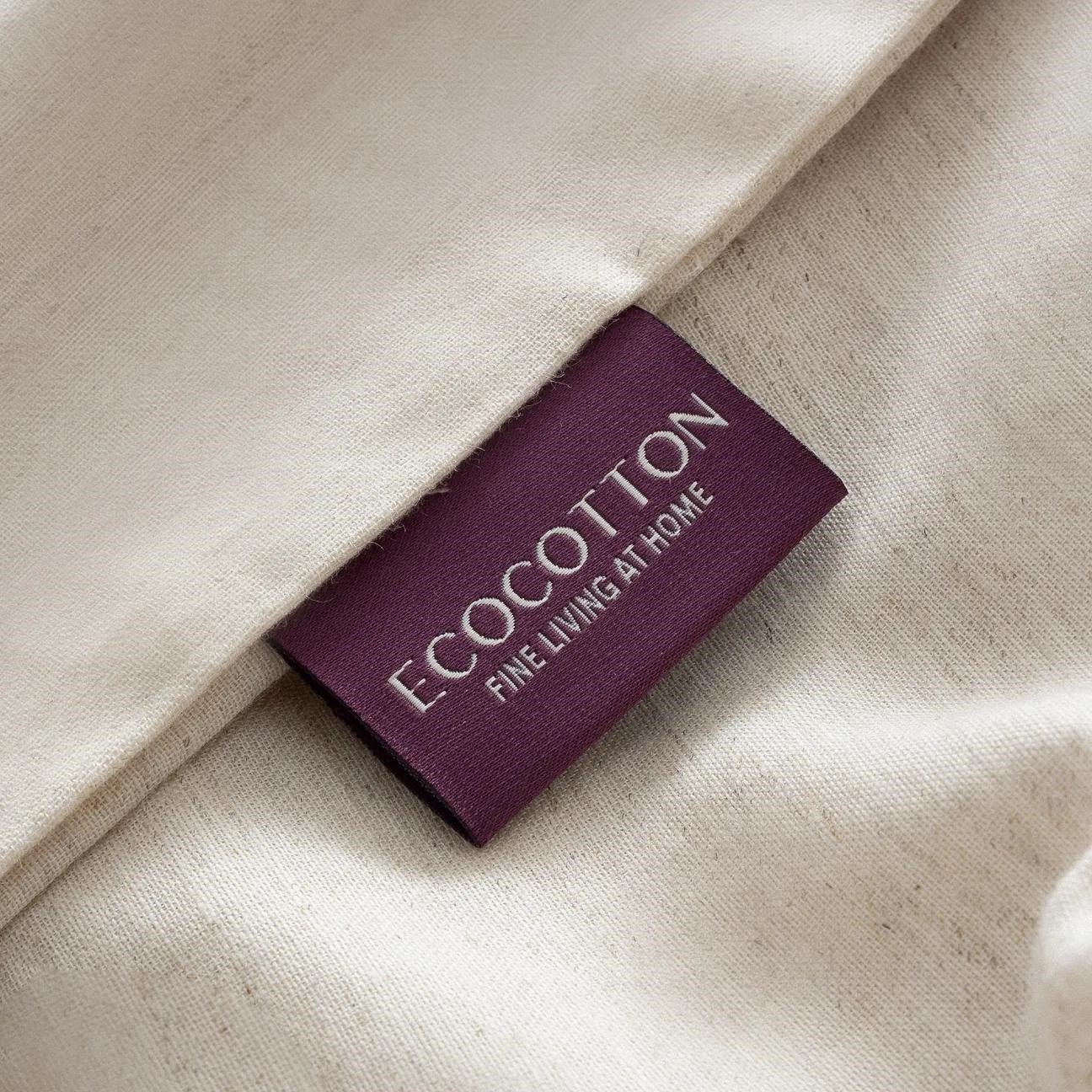 Ecocotton Dahlia Battal Boy Nevresim Takımı Organik Pamuk Keten Bej
