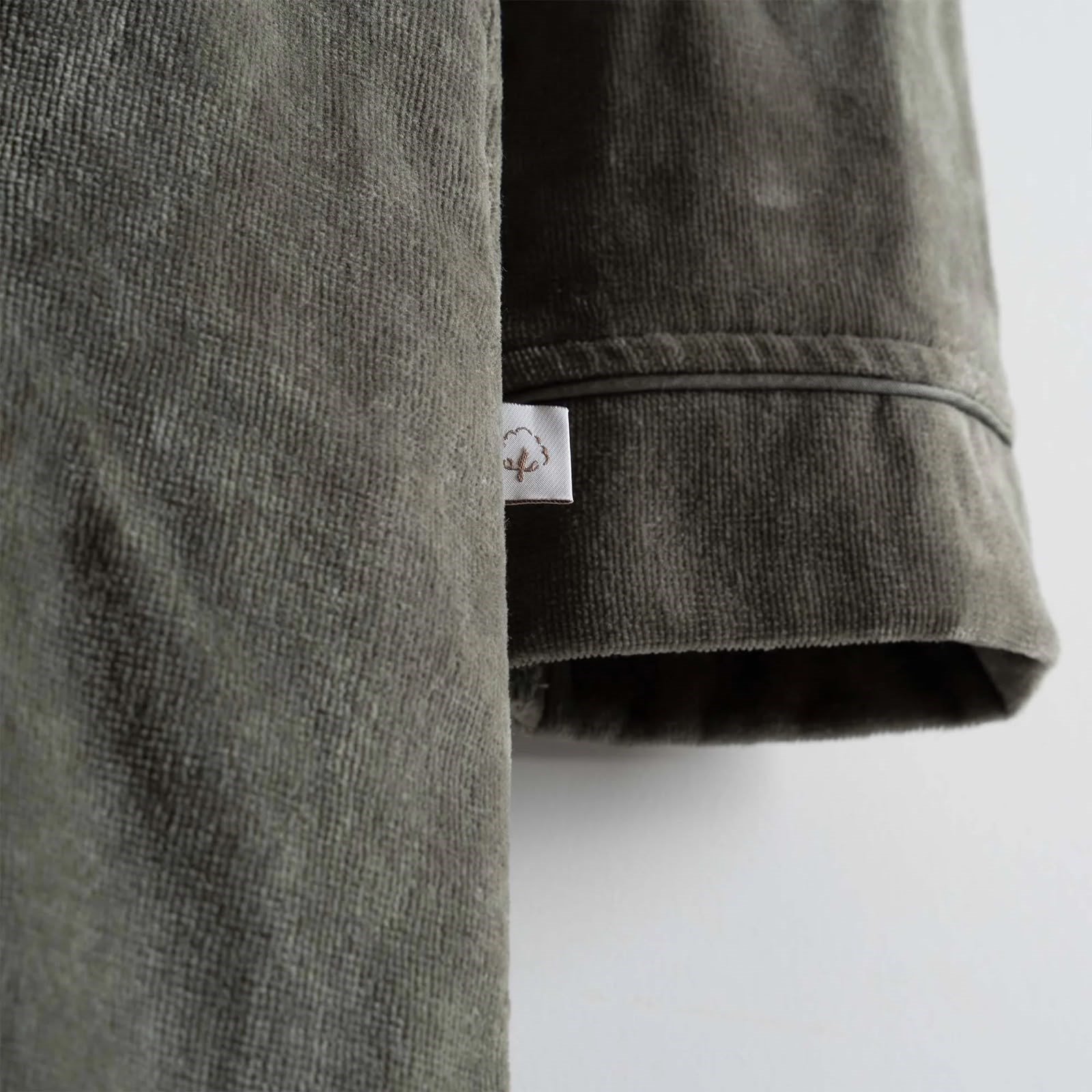 Ecocotton Farah Kadın Bornoz Organik Pamuk Yeşil
