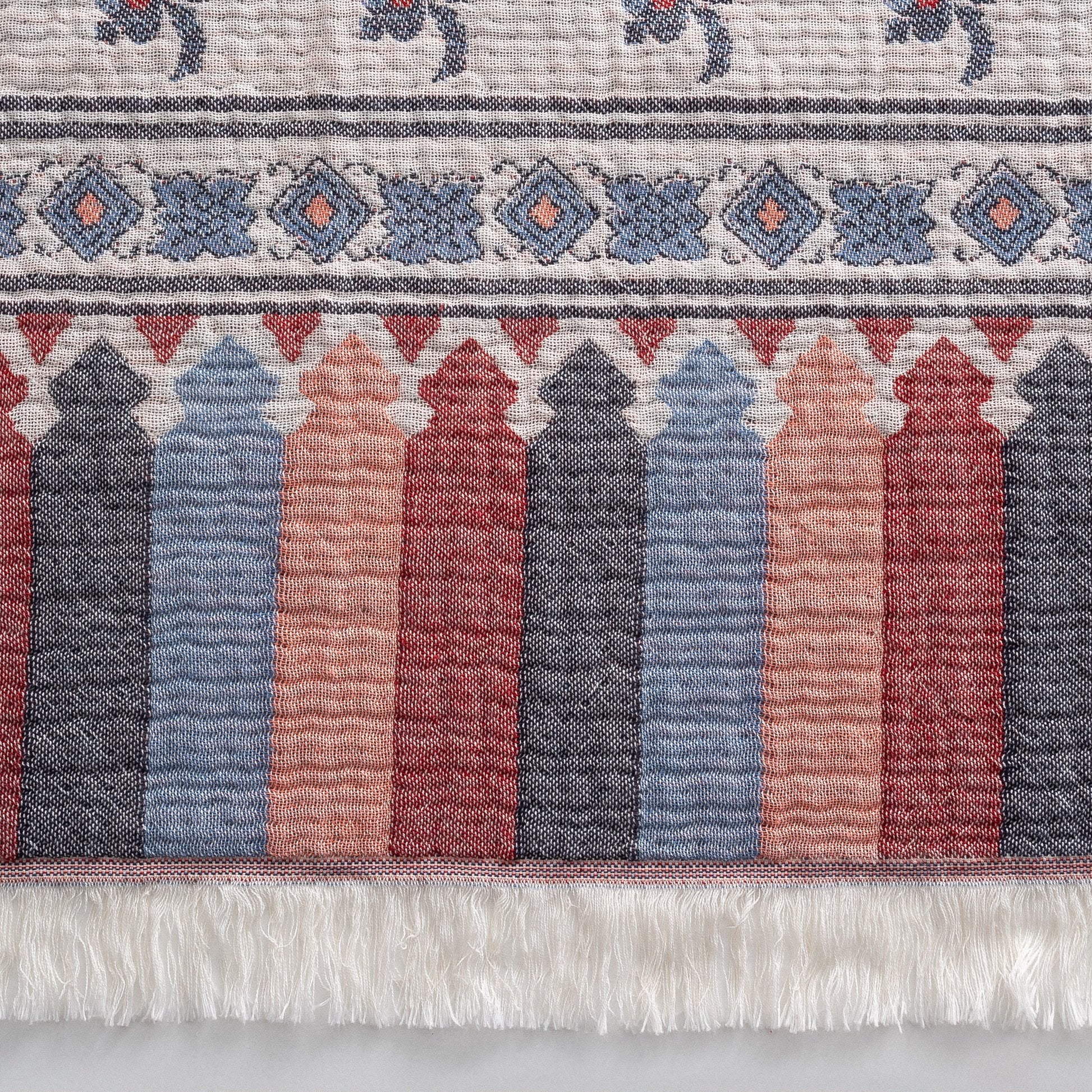 Ecocotton Lidya Peştemal Organik Pamuk Lacivert