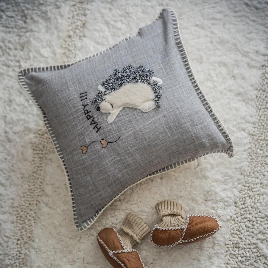 Ecocotton Migala Bebek Nevresim Takımı Organik Pamuk Gri