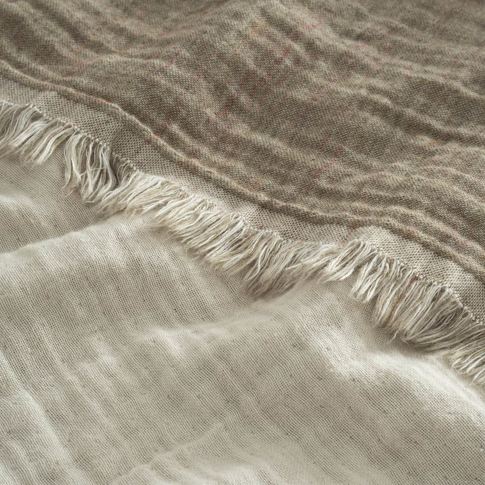 Ecocotton Muna Çift Kişilik Pike Seti Organik Pamuk Yeşil-Krem