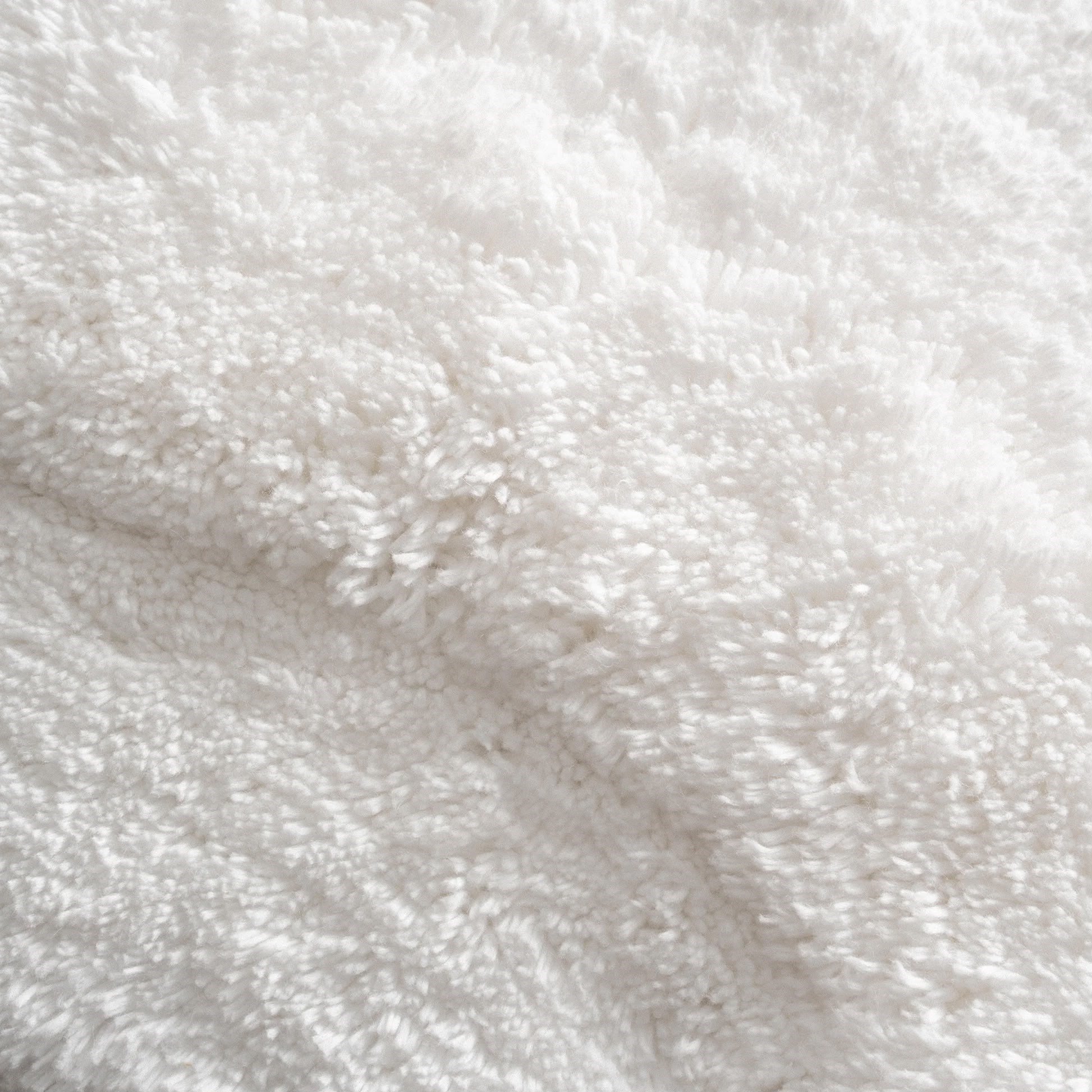 Ecocotton Sara 2'li Banyo Paspas Seti Pamuk Beyaz