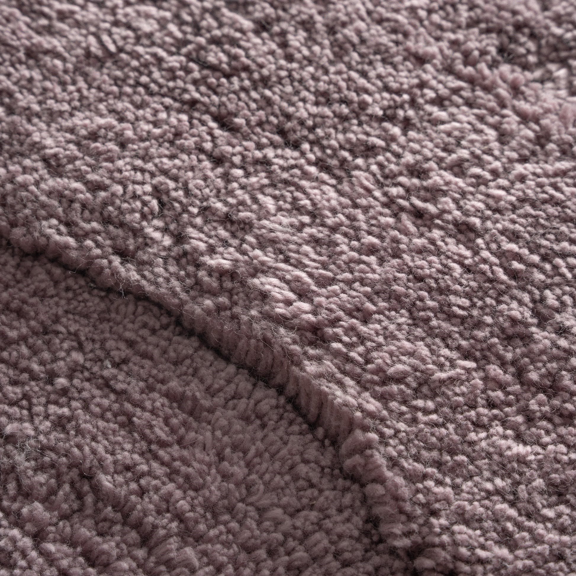 Ecocotton Sara 2'li Banyo Paspas Seti Pamuk Açık Mor