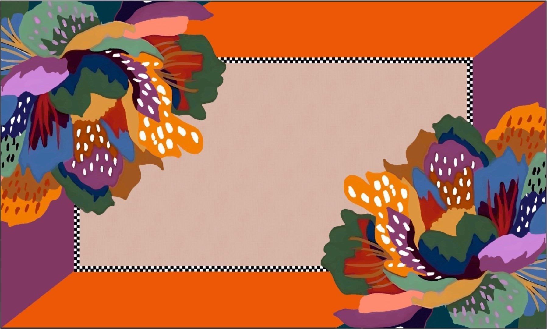 Maxxdeco Masa Örtüsü 140x240 cm Çok Renkli 
