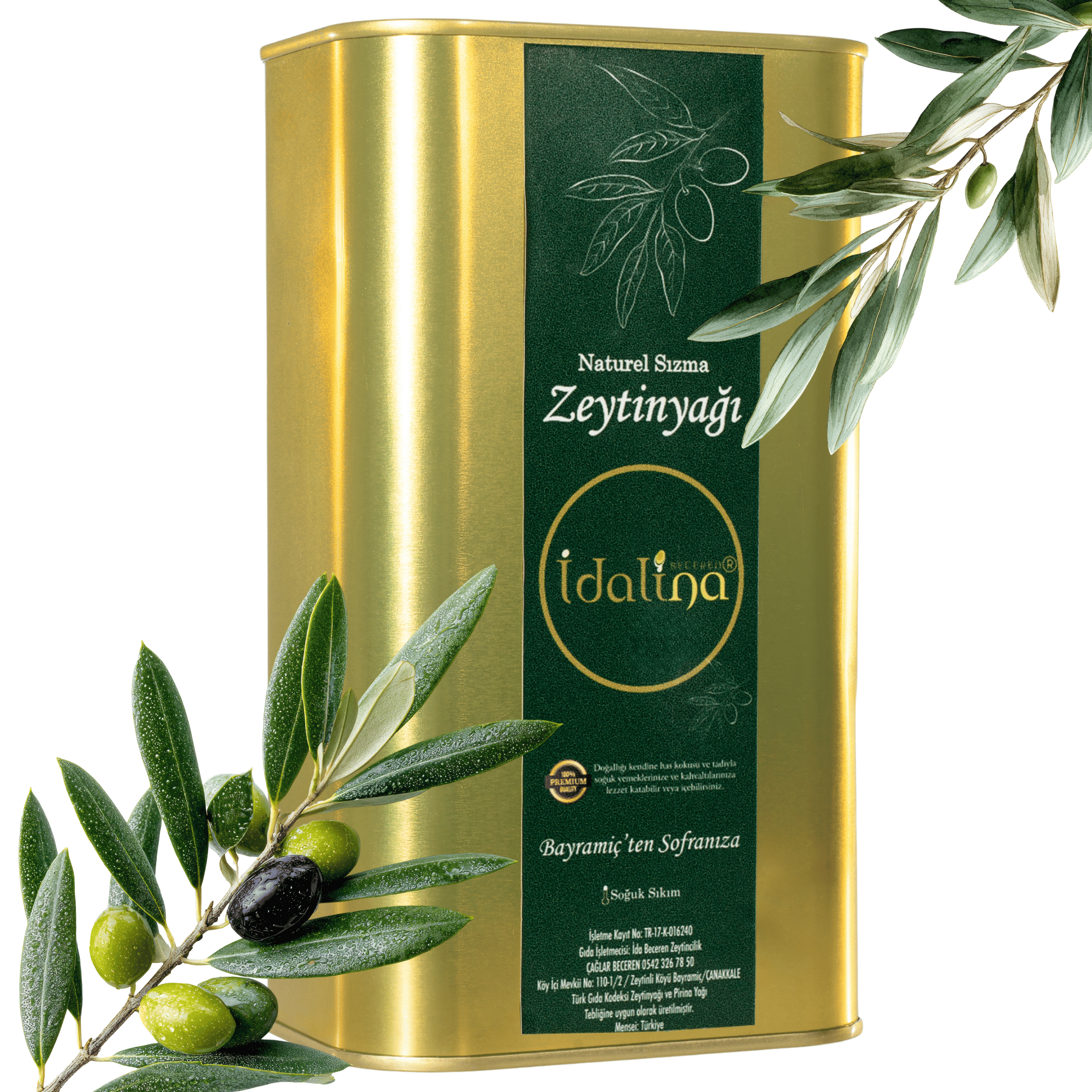 1L Natural Sızma Zeytinyağı
