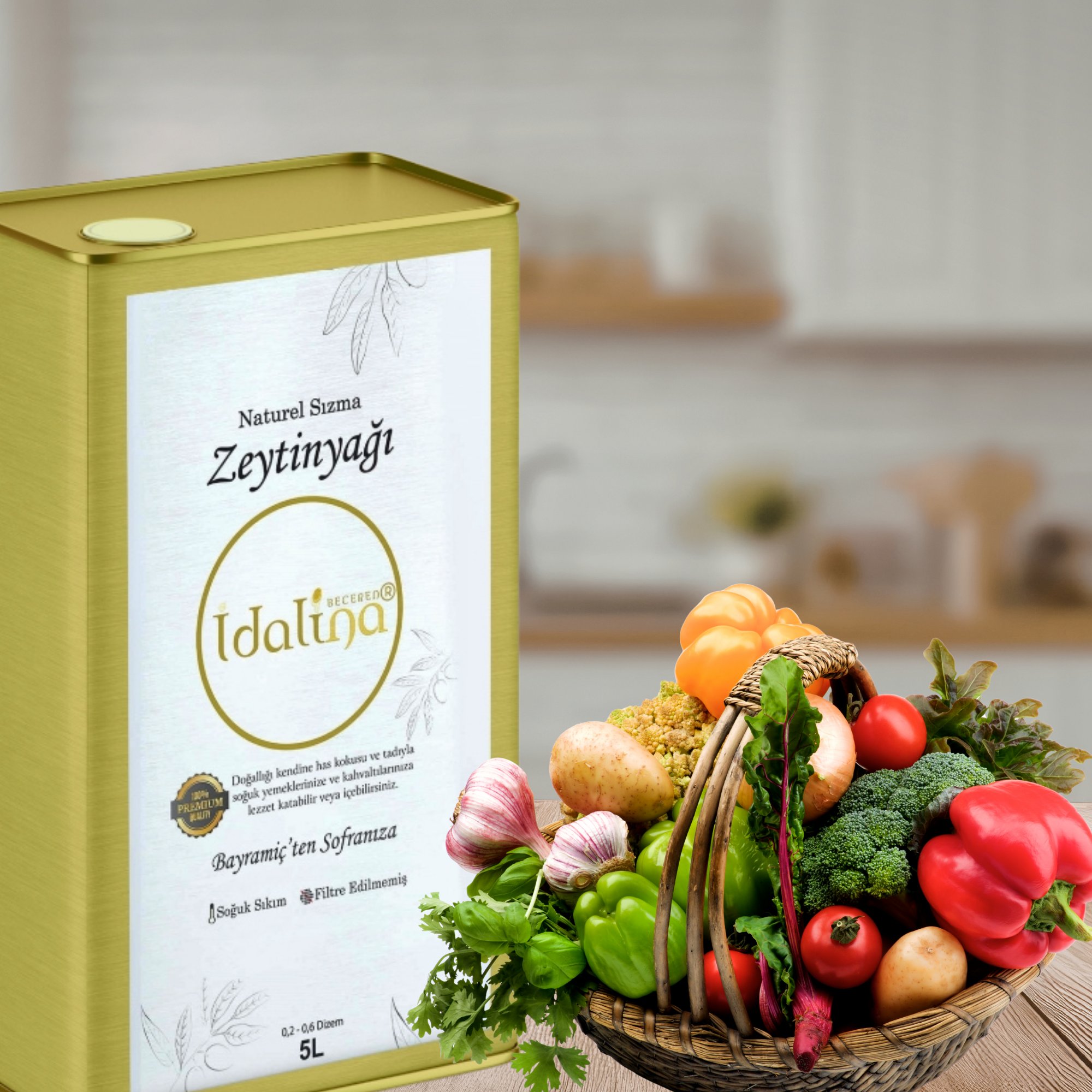 5L Erken Hasat Zeytinyağı