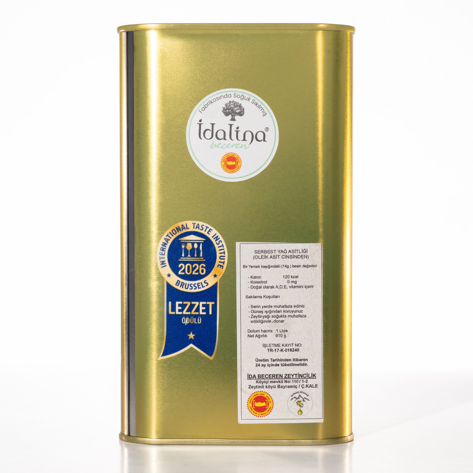 5L Premium İlk Gün Hasadı Zeytinyağı