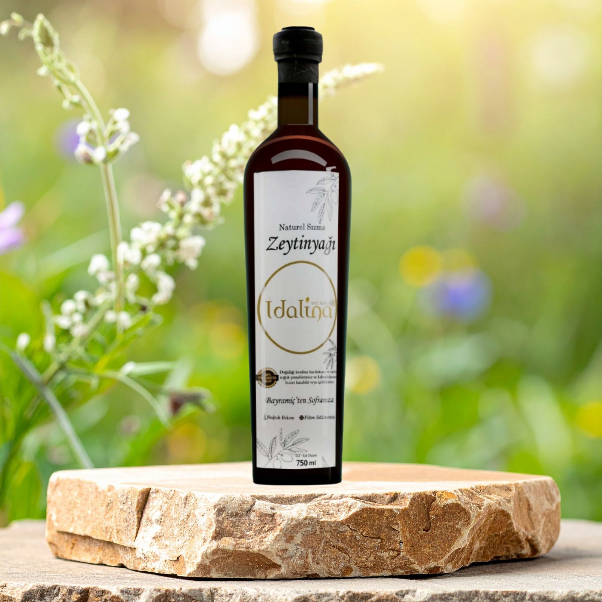 Filtresiz Soğuk Sıkım Zeytinyağı 750ml