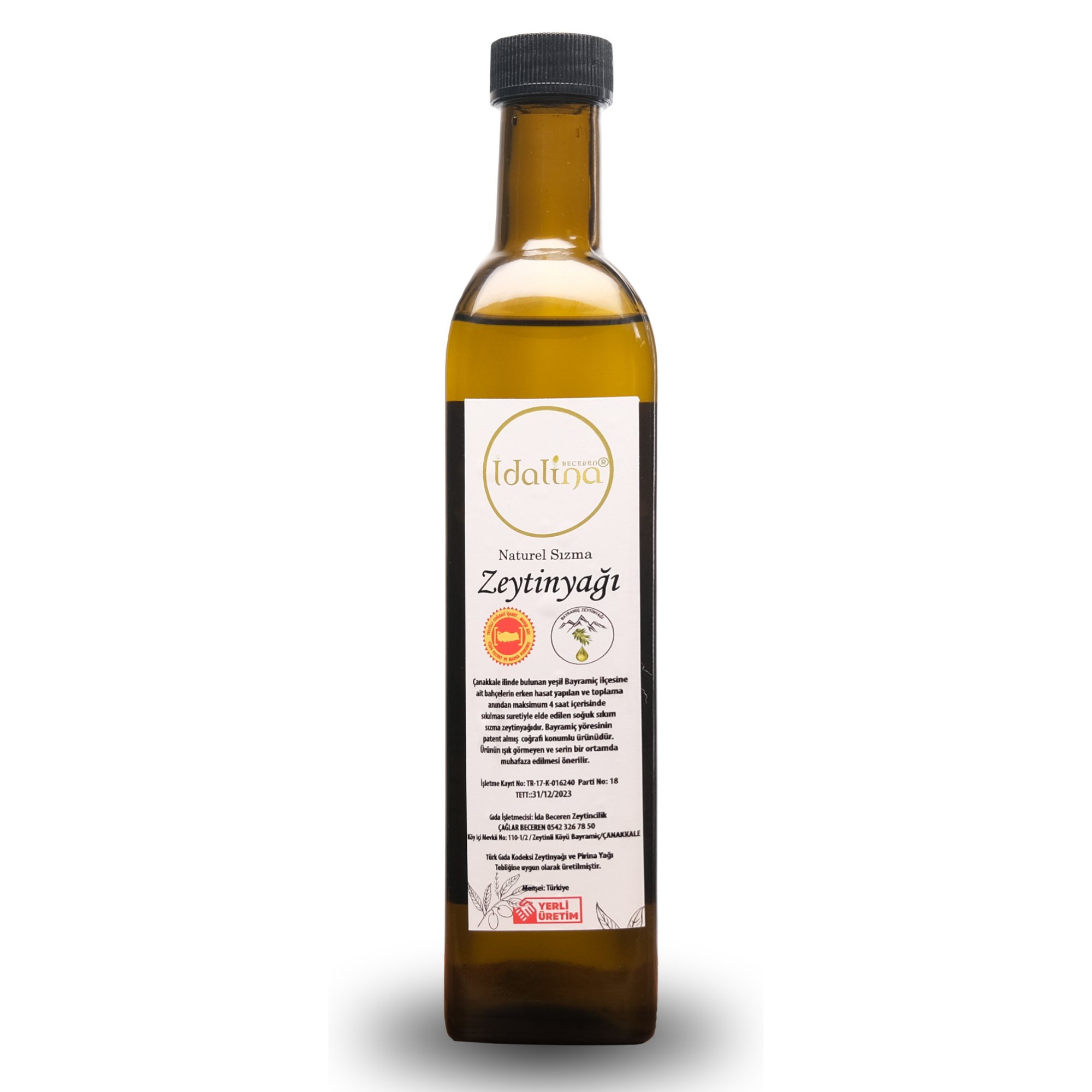 Naturel Sızma Soğuk Sıkım Zeytinyağı
