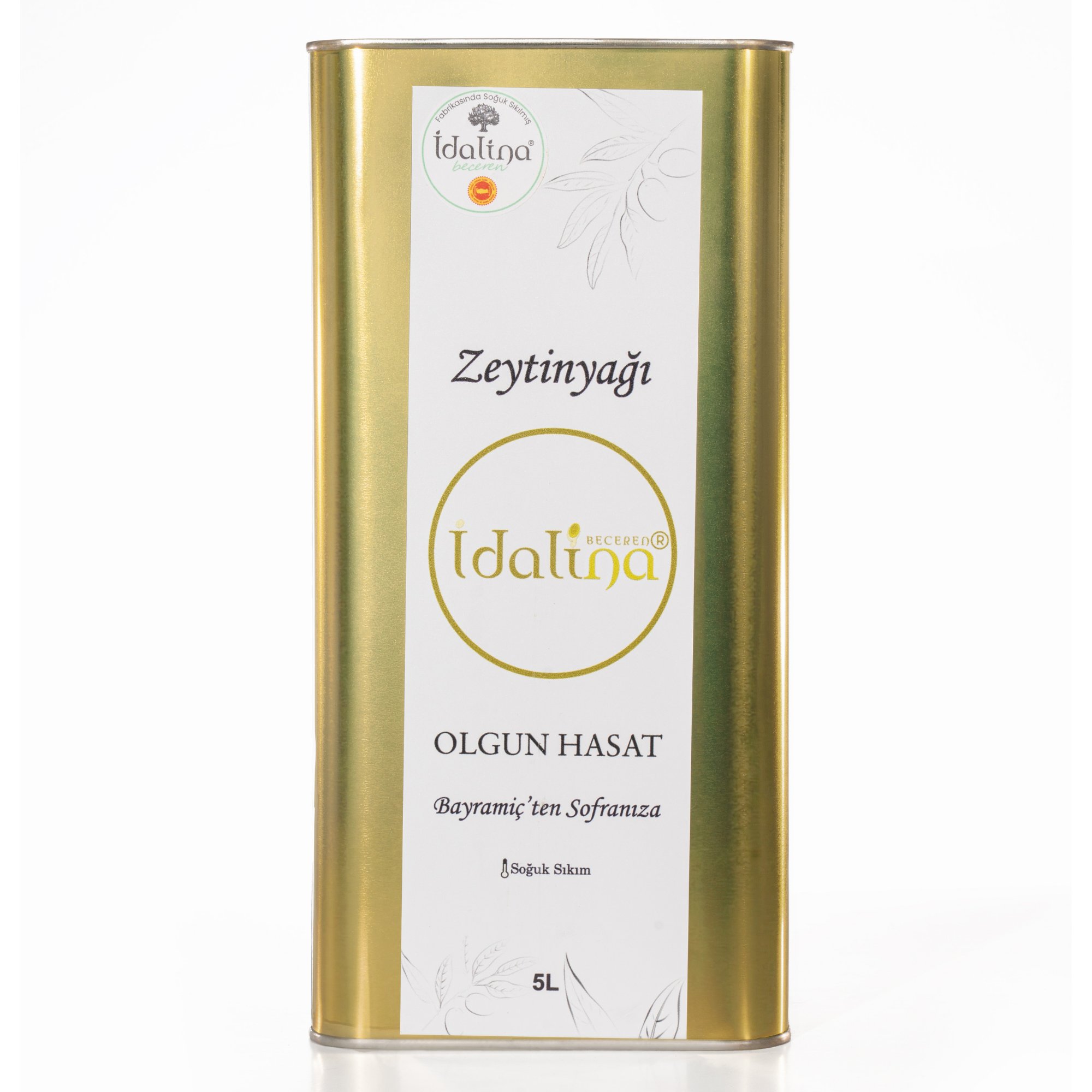 Olgun Hasat Soğuk Sıkım Zeytinyağı