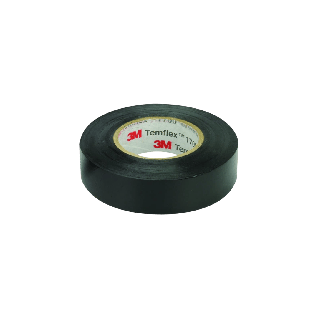 3M Temflex İzole Elektrik Bandı 18mm 1300E Siyah Bant (50 Adet)