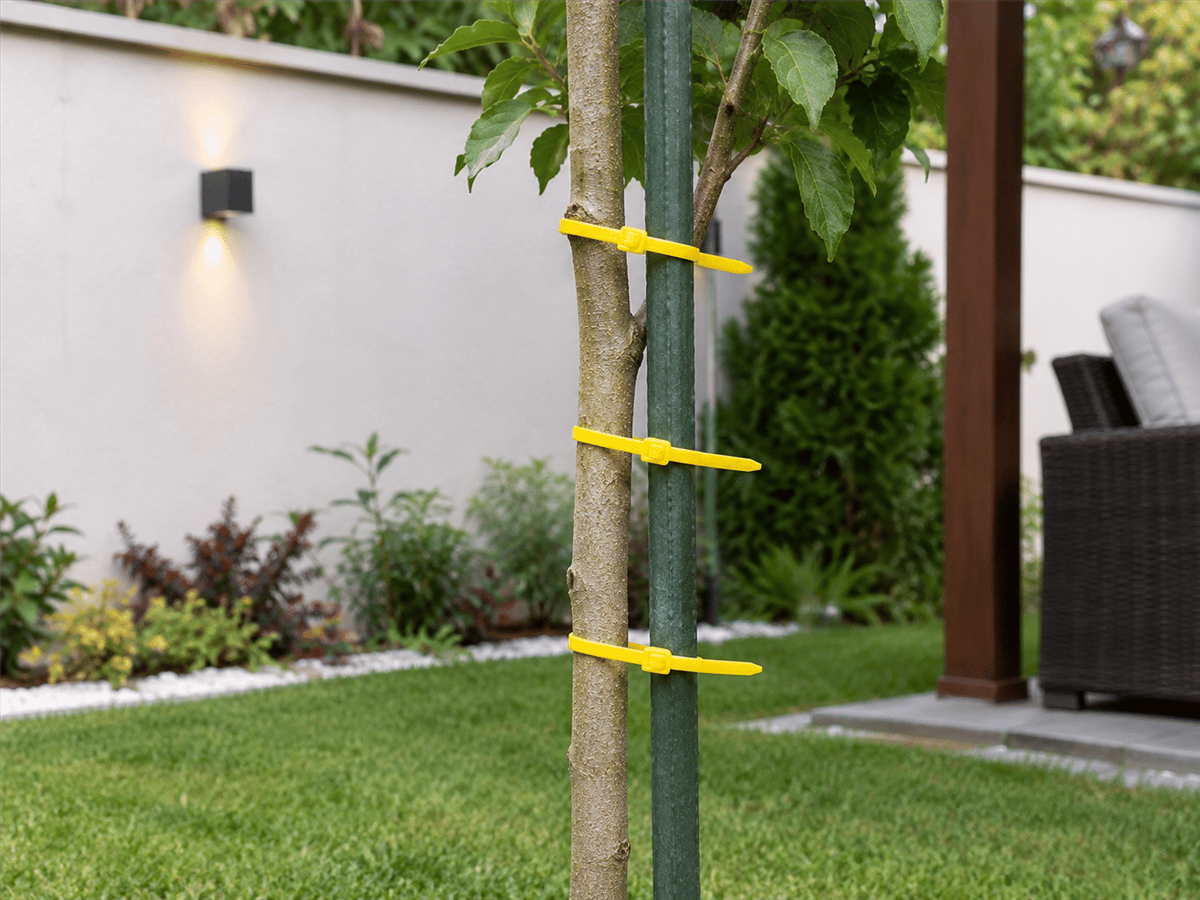 Alegron Sarı Plastik Kelepçe 4,8 x 300 mm 100 Adet