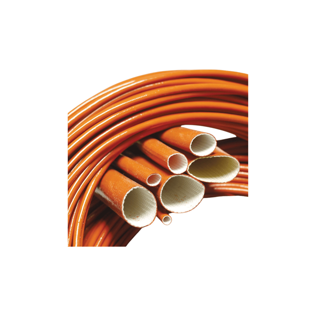 GWEST H Class Elyaf Slikon İzoleli Makaron 8 mm 50 Metre