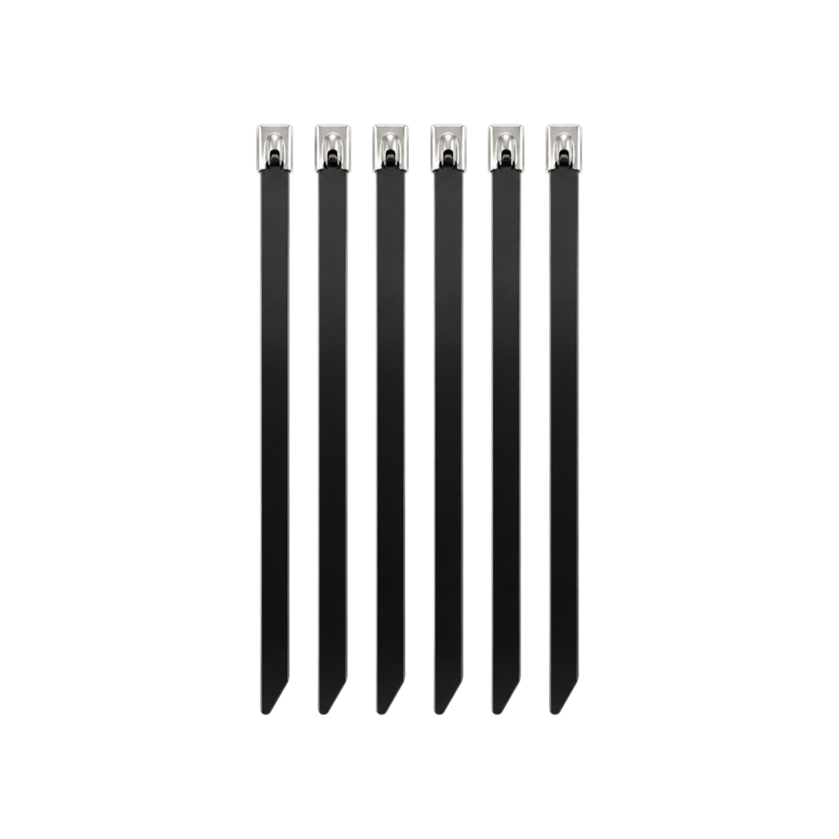 Gwest PVC MTL 260 ST Pvc Kaplı Paslanmaz Çelik Kablo Bağı 260x4.6 mm 100 Adet