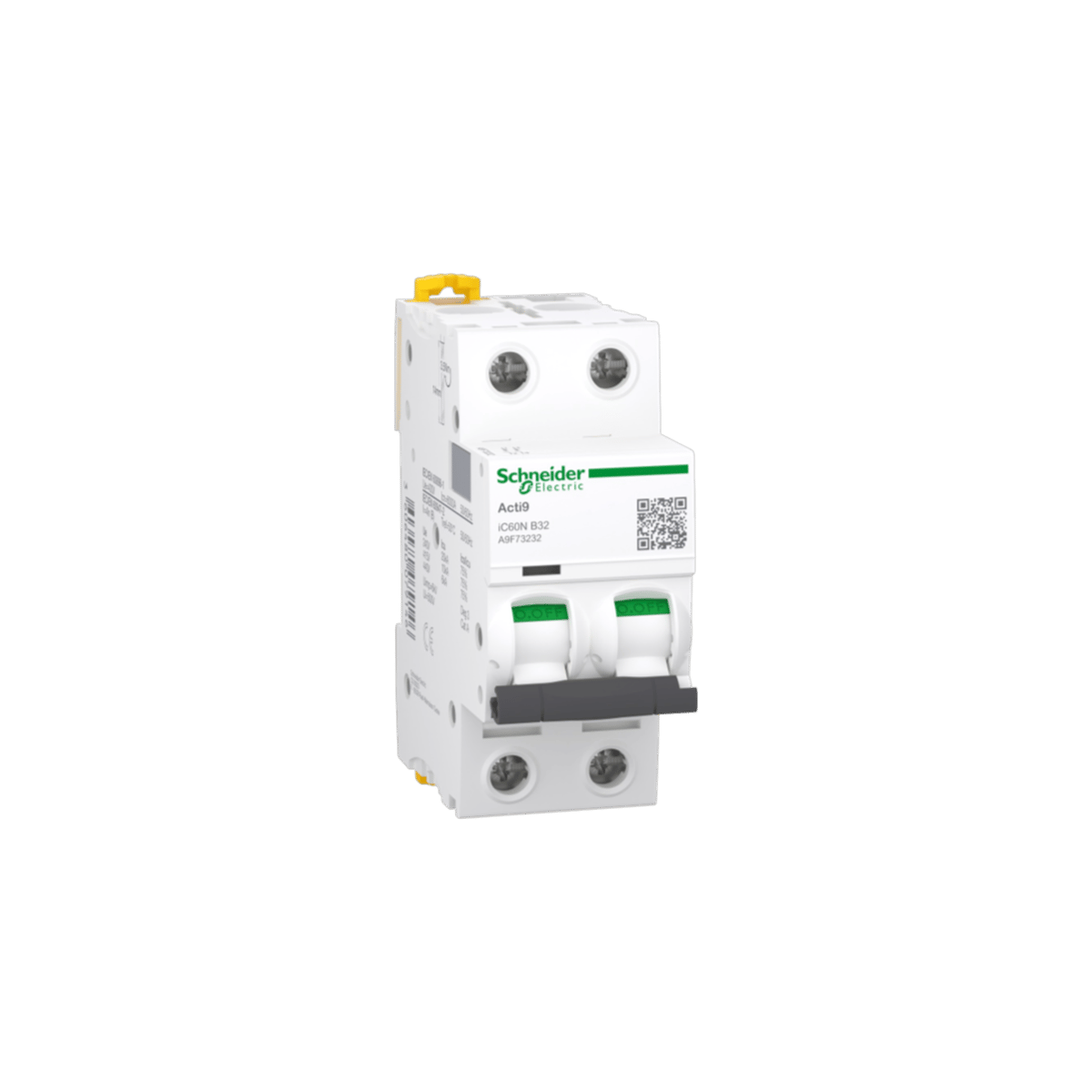 Schneider A9F73232 iC60N 2 Faz 32A 6kA B Tipi Otomat