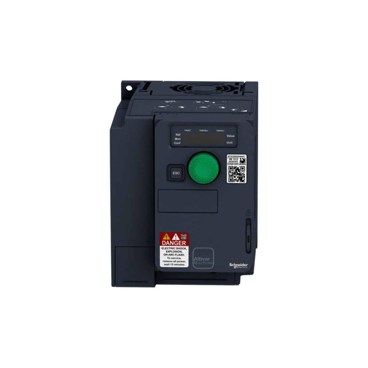 Schneider ATV320U04N4C Hız Kontrol Cihazı, 0,37 Kw, 380-500v, Trifaze, Kompakt