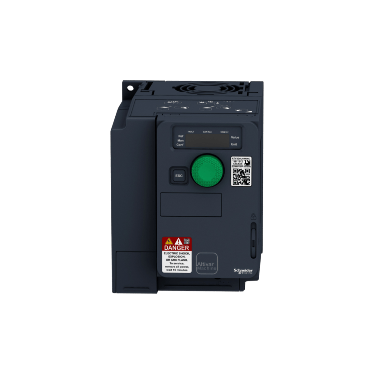 Schneider ATV320U06N4C Hız Kontrol Cihazı, 0,55 Kw, 380-500v, Trifaze, Kompakt