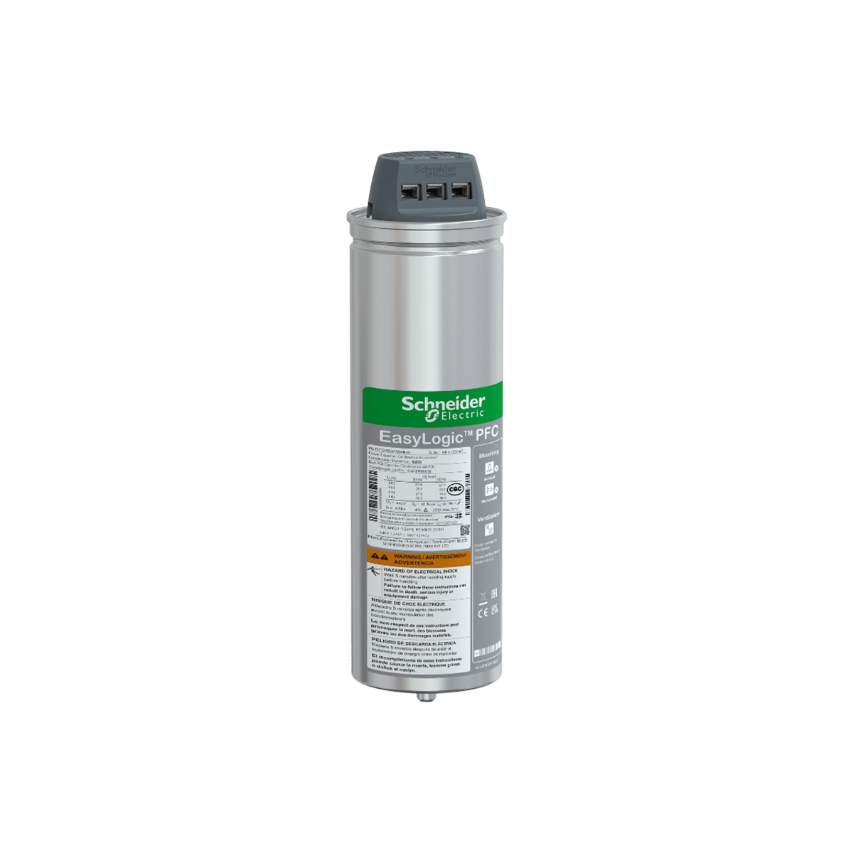 Schneider BLRCS303A364B44 Easy Can 440v, 30,3 Kvar Kondansatör