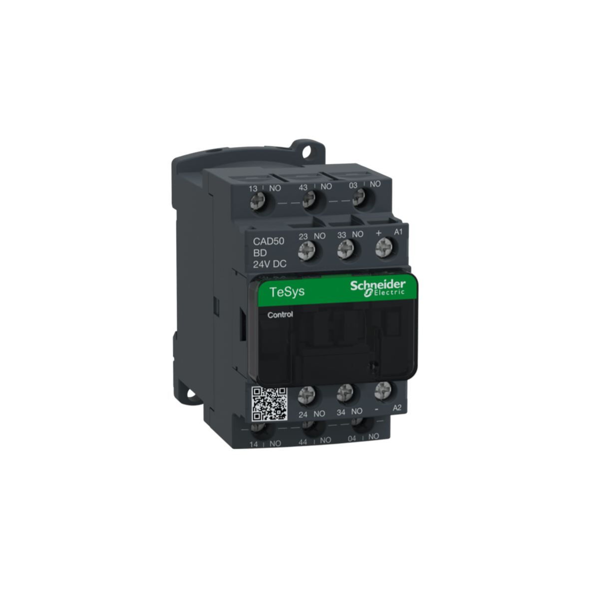 Schneider CAD50BD Yardımcı Kontaktör, D Serisi, 5 Na, 24 Dc
