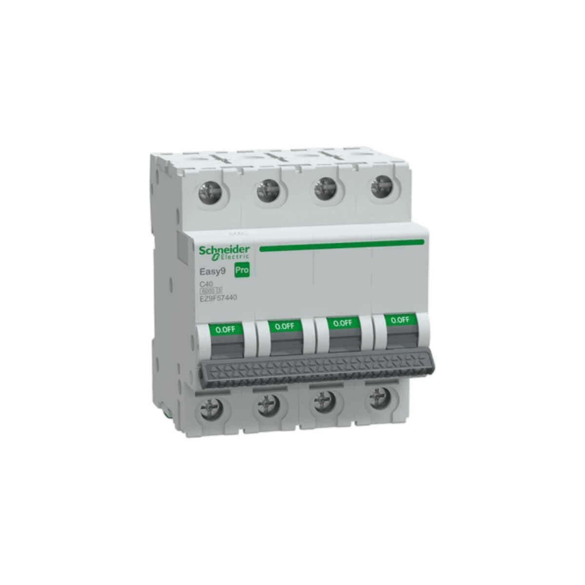 Schneider EZ9F57440 Pro 4 Faz, 40a, 6 Ka, C Tipi Otomat Sigorta