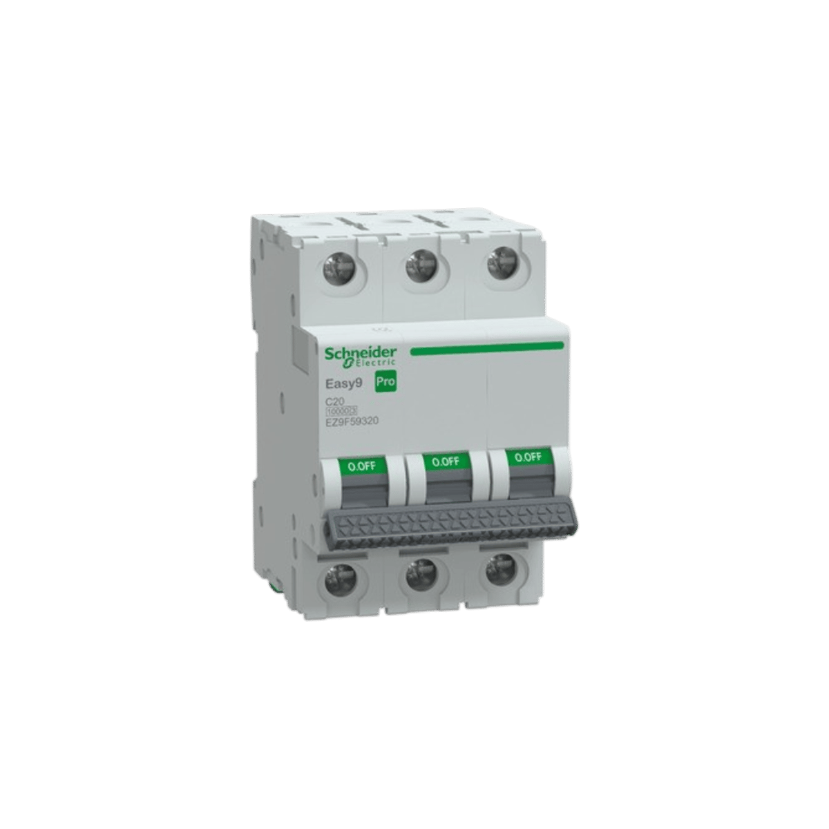 Schneider EZ9F59320 Pro 3 Faz, 20a, 10 Ka, C Tipi Otomat Sigorta