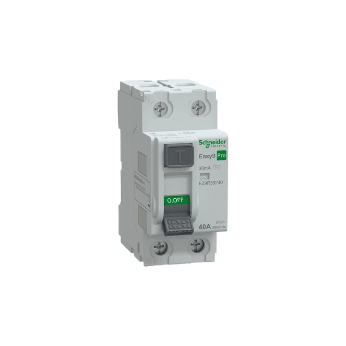 Schneider EZ9R39240 Pro 2 Faz, 40a, 30 Ma, Ac Tipi Kaçak Akım Koruma Şalteri