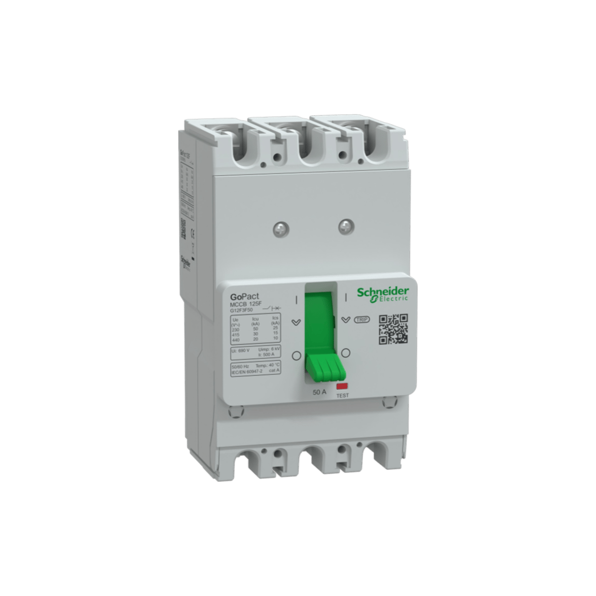 Schneider G12F3F50 Gopact 50a Sabit 3p Termik Manyetik Şalter 30ka