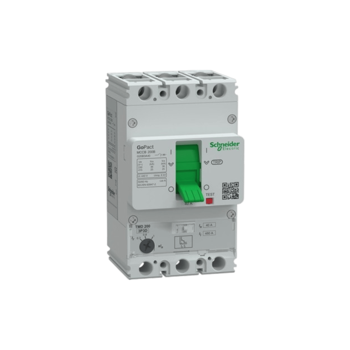 Schneider G20B3A40 Gopact 28-40a 3p Termik Manyetik Şalter 25ka