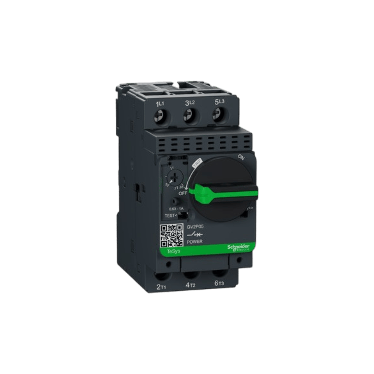 Schneider GV2P05 Motor Koruma Şalteri, 0,63-1a