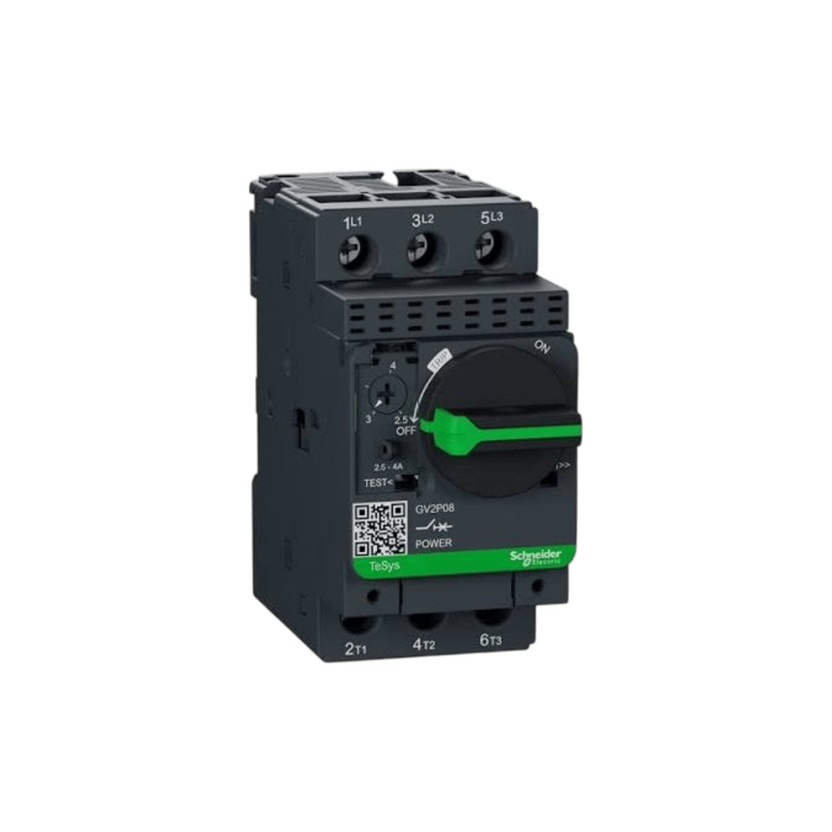 Schneider GV2P08 Motor Koruma Şalteri, 2,5-4a