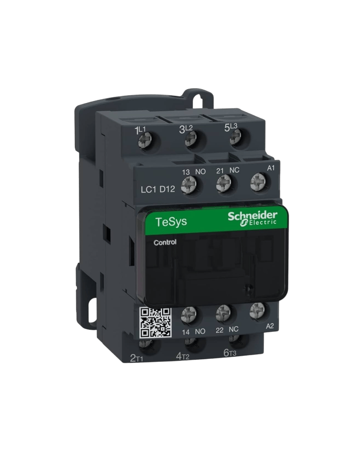 Schneider LC1D12M7 Kontaktör  Tesys 12A 5,5kW 220V AC 