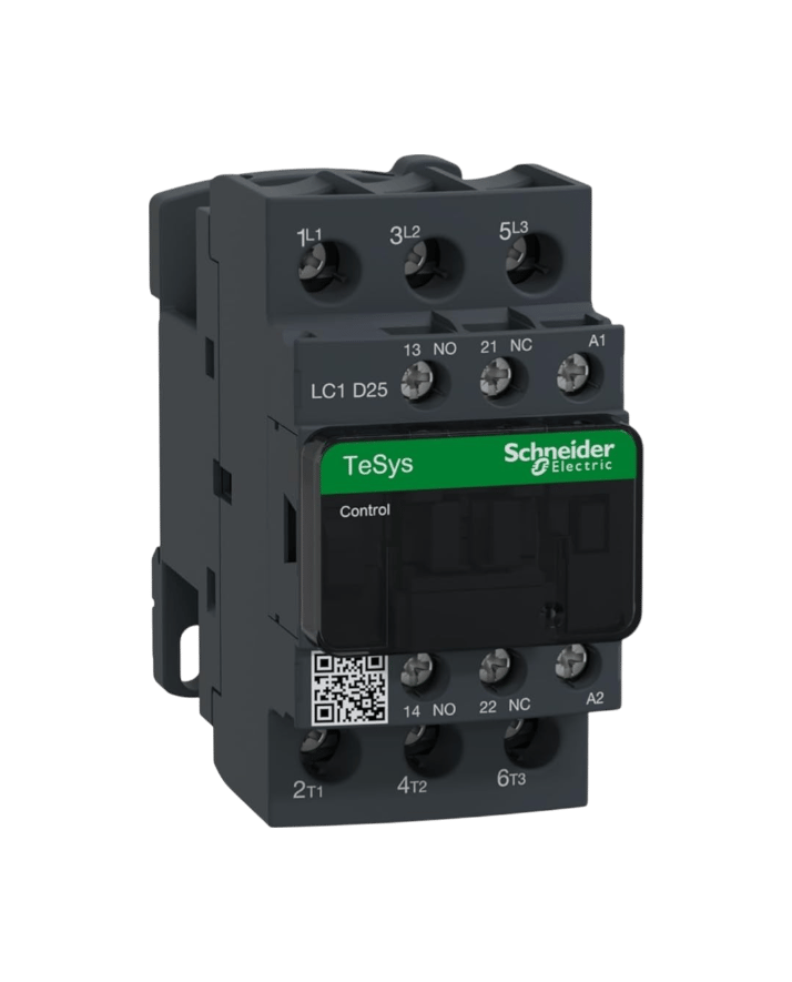Schneider LC1D25M7 Kontaktör Tesys 25A 11kW 220V AC 