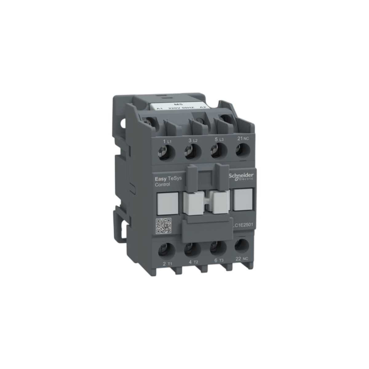 Schneider LC1E2501M5 Kontaktör, 11 Kw, 25a, 220 Vac, 1 Nk