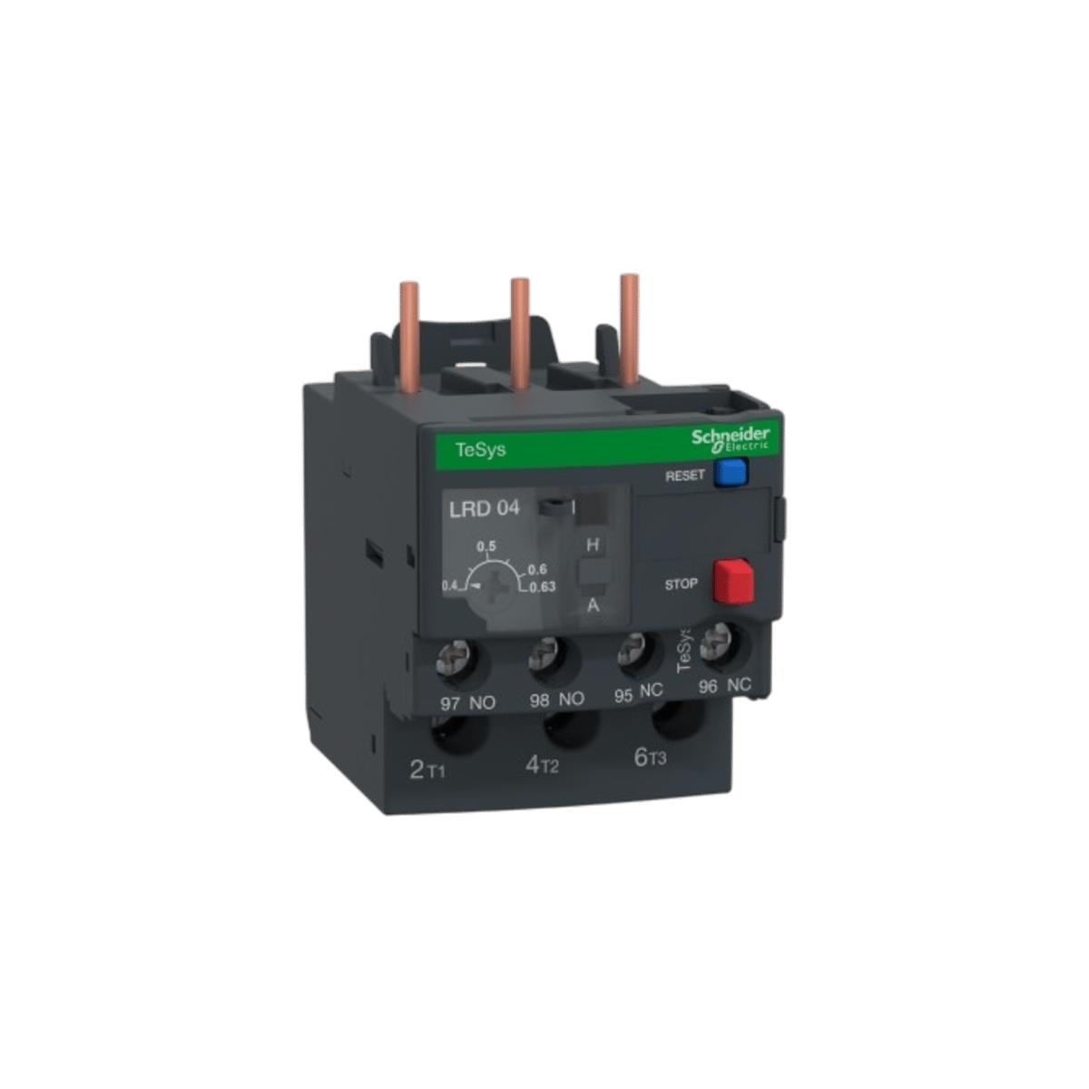 Schneider LRD04 TeSys D Termik Röle 0.40-0.63A