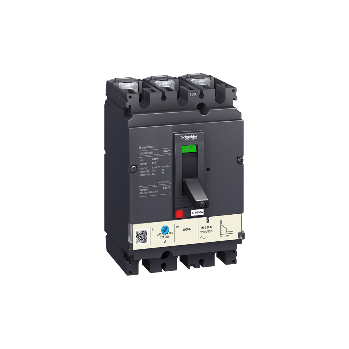 Schneider LV510305 Cvs 45-63a Termik Manyetik Şalter 25ka