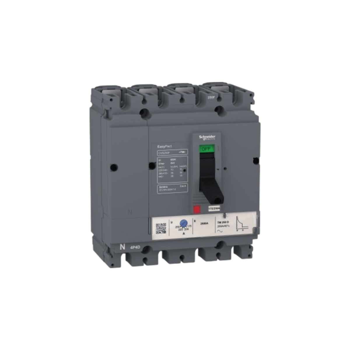Schneider LV525343 Cvs250f Tm250d, 4p3d