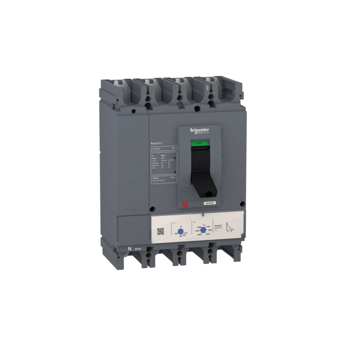 Schneider LV540309 Cvs400f Tm400d, 4p3d Devre Kesici