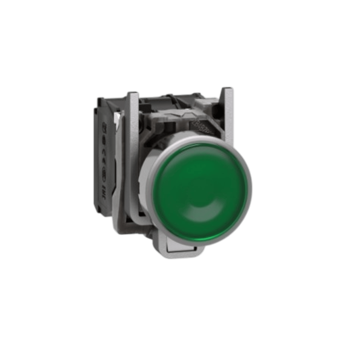 Schneider XB4BW33B5 Işıklı Yaylı Buton, Yeşil, 1 Na + 1 Nk, 24v Led