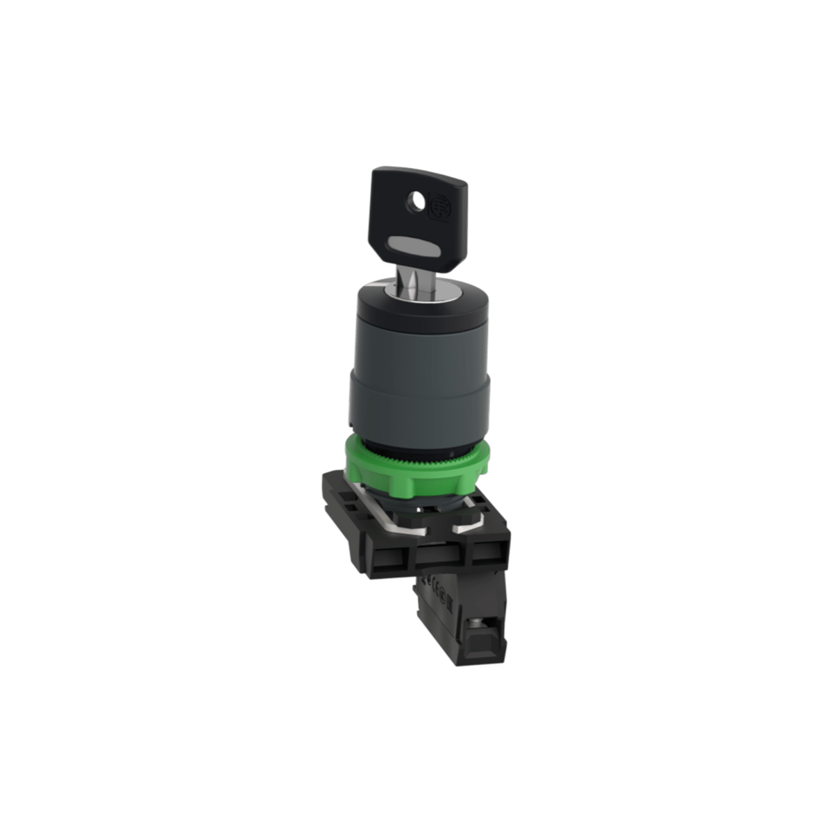 Schneider XB5AG21 Kilitli Mandal Buton, 1 Na