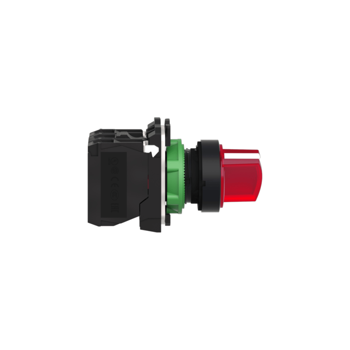 Schneider XB5AK124B5 Işıklı Mandal Buton, Kırmızı, 1 Na + 1 Nk, 24 Ac/Dc Led, 2 Konum