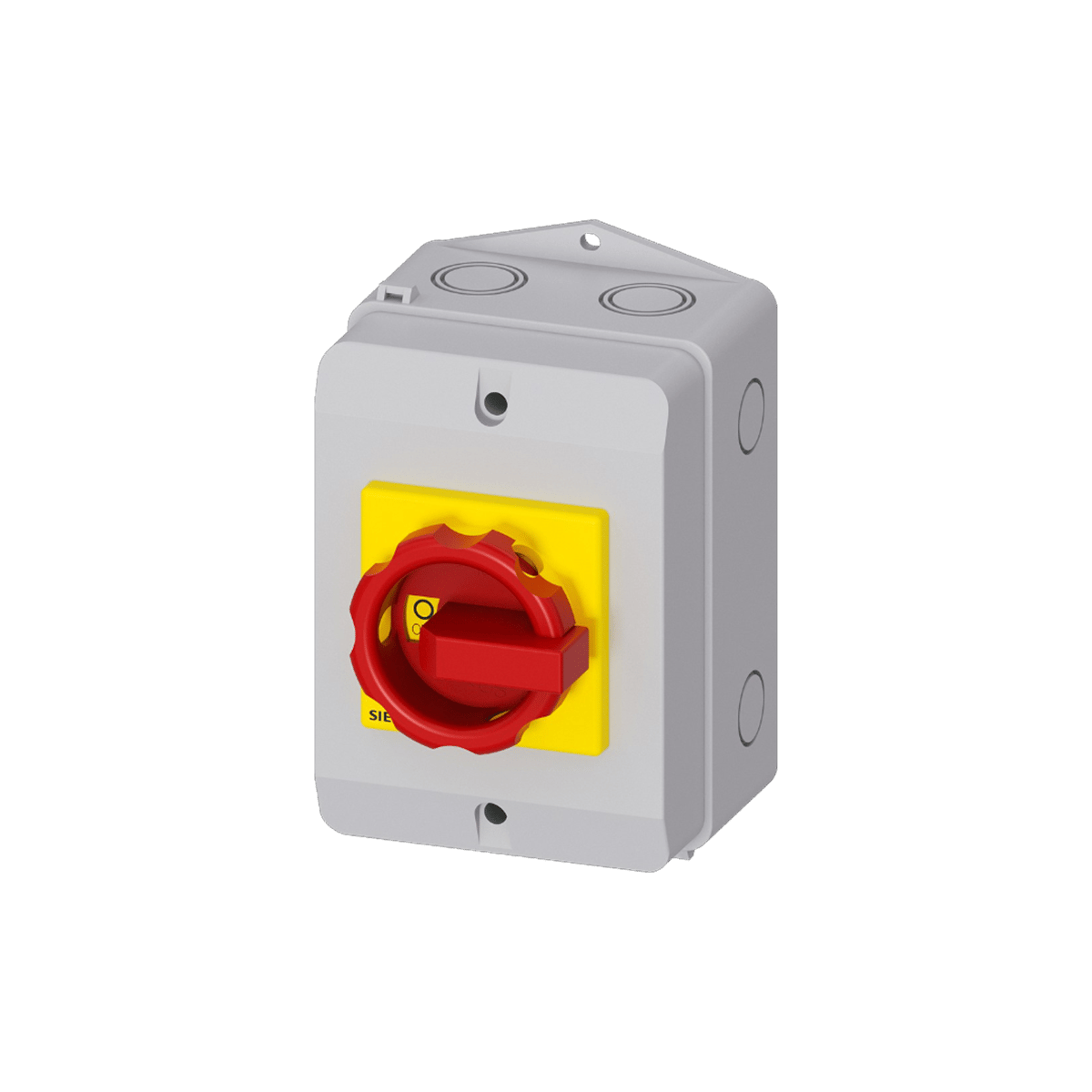 Siemens 3LD2164-0TB53 25A 3P Sarı-Kırmızı Kutulu Acil Stop Şalteri