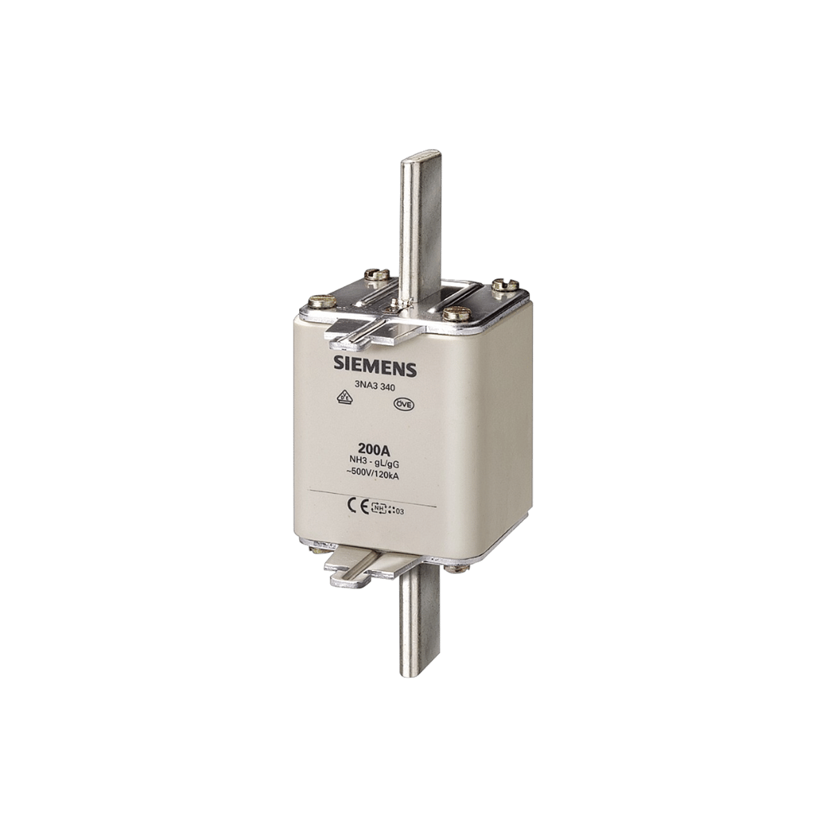 Siemens 3NA3365 500A 3 Boy NH Bıçaklı Sigorta