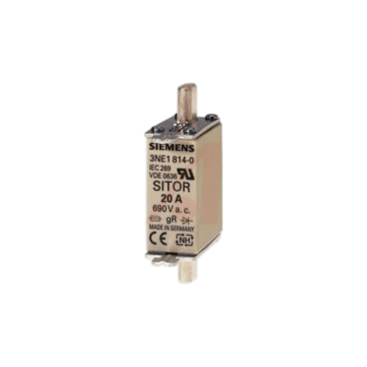 Siemens 3NE1814-0 20A 000 Boy Sitor NH Bıçaklı Sigorta