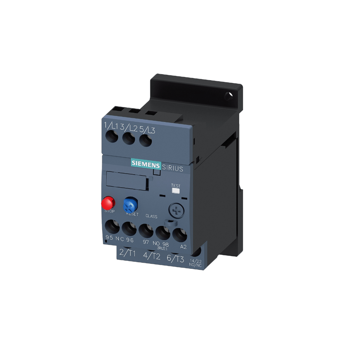 Siemens 3RU2116-0EB1 - 0,28-0,40A RAYA MONTAJ TERMİK RÖLE